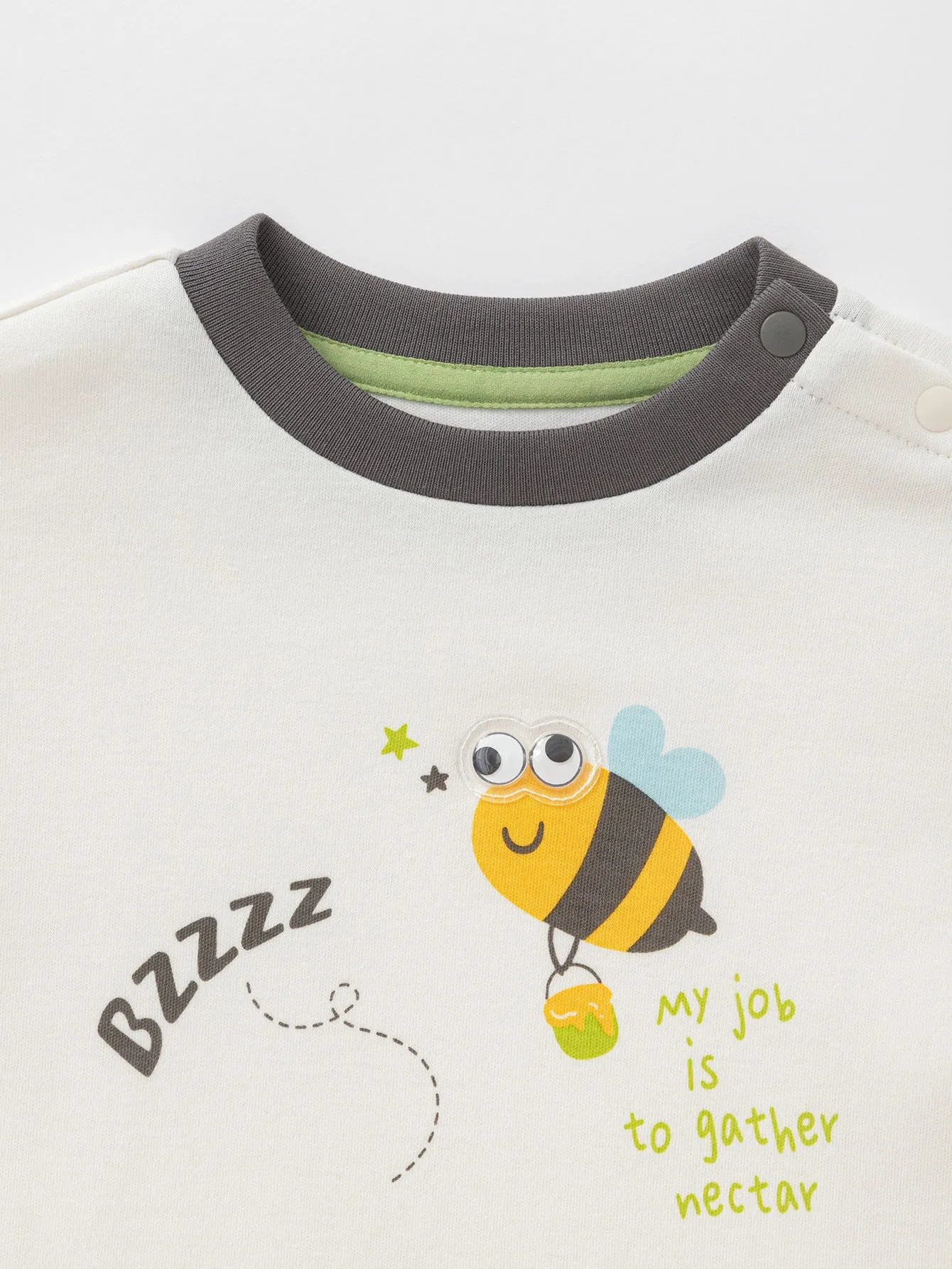 Boy Baby Clothes Off-White Stripes Long Sleeve T-Shirt