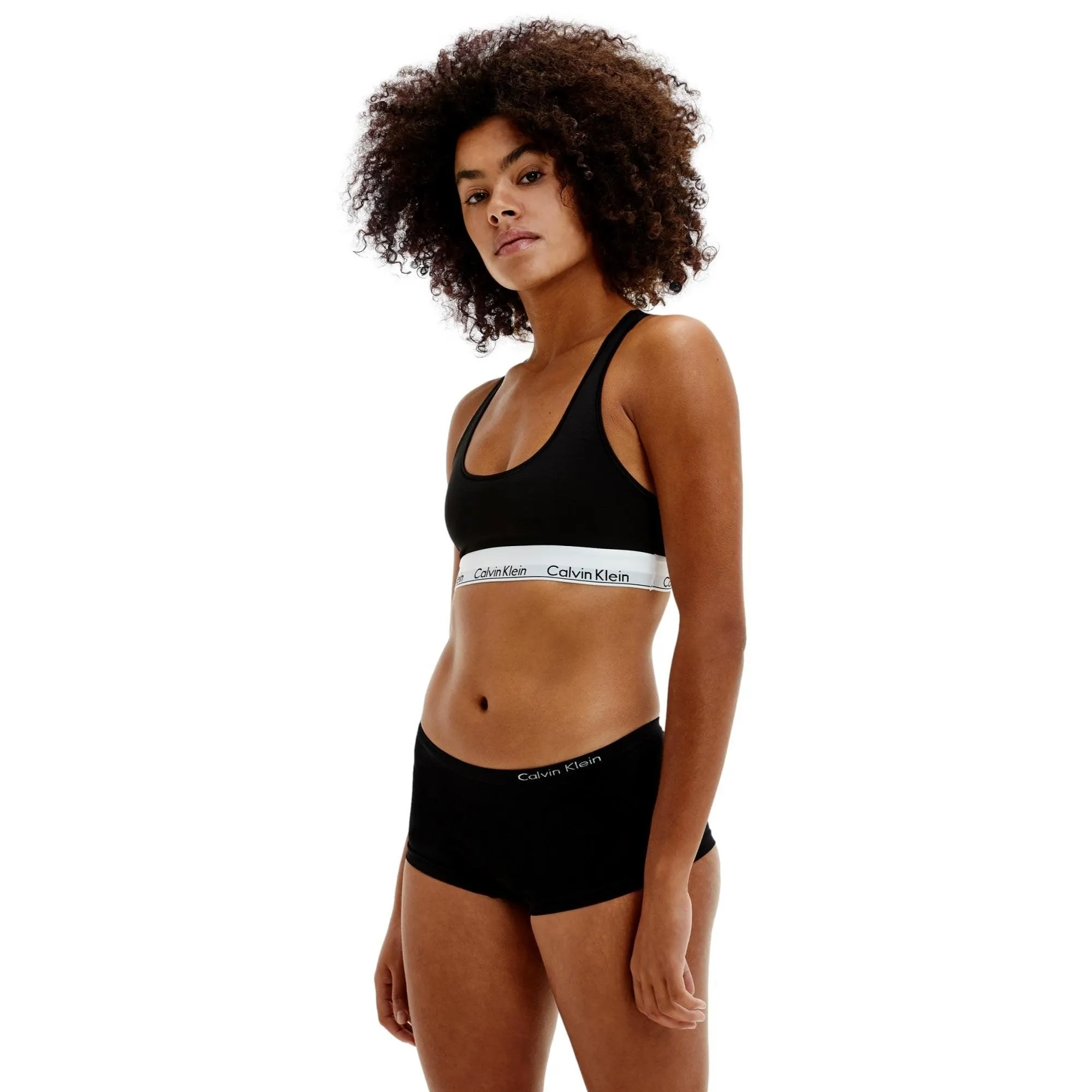 Calvin Klein Modern Cotton Bralette - Black