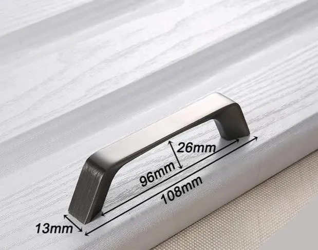 Decker - Contemporaneous Matte Finish Kitchen Cabinet Handle