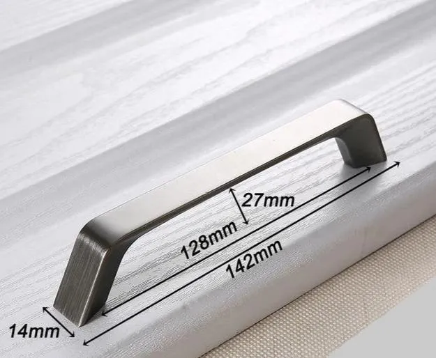 Decker - Contemporaneous Matte Finish Kitchen Cabinet Handle