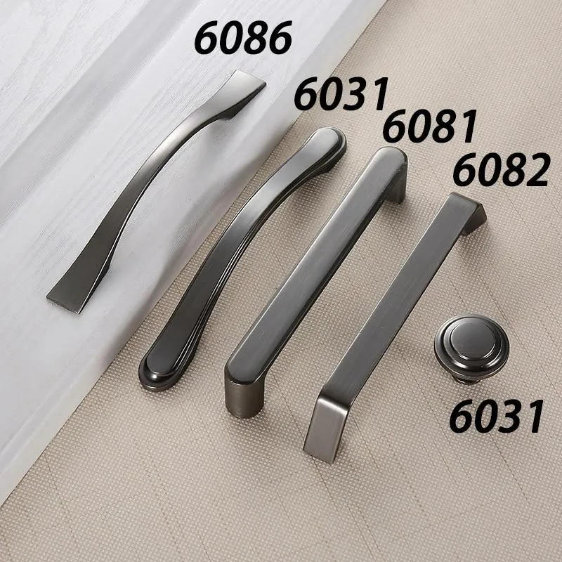 Decker - Contemporaneous Matte Finish Kitchen Cabinet Handle