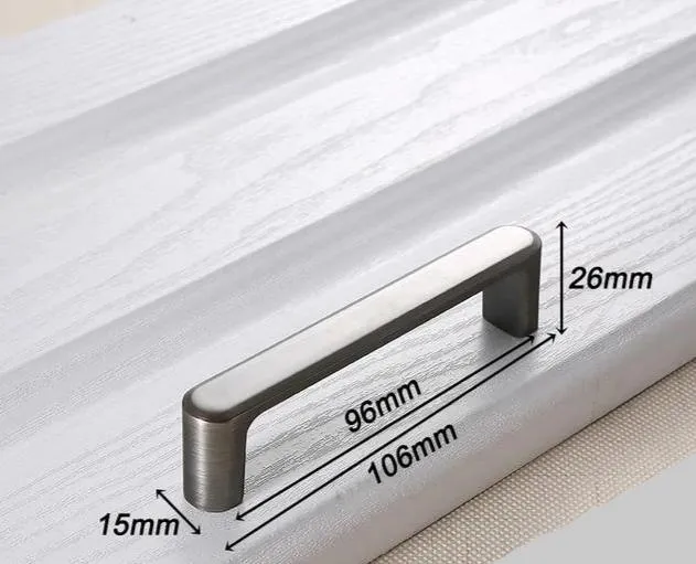 Decker - Contemporaneous Matte Finish Kitchen Cabinet Handle