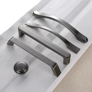 Decker - Contemporaneous Matte Finish Kitchen Cabinet Handle