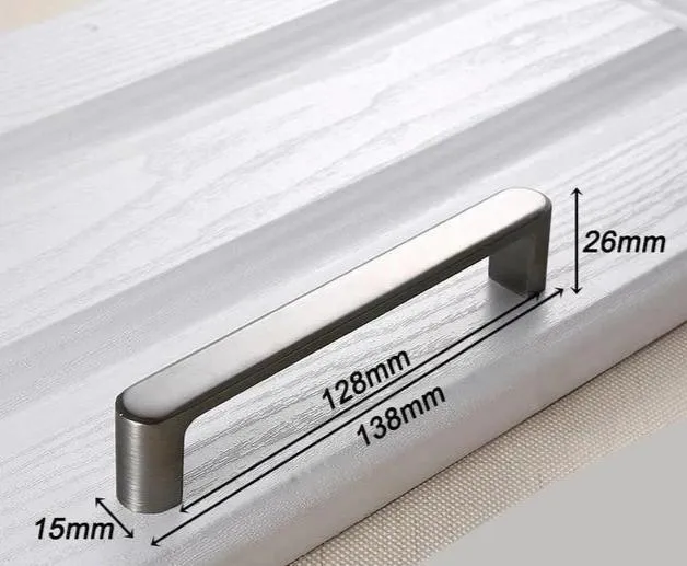 Decker - Contemporaneous Matte Finish Kitchen Cabinet Handle