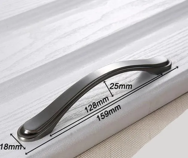 Decker - Contemporaneous Matte Finish Kitchen Cabinet Handle