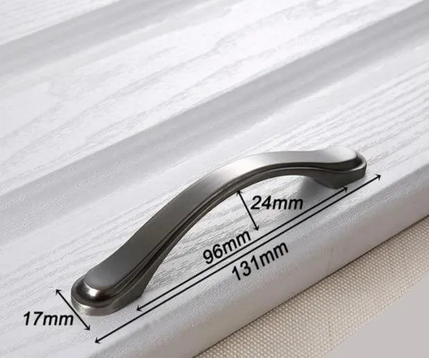 Decker - Contemporaneous Matte Finish Kitchen Cabinet Handle