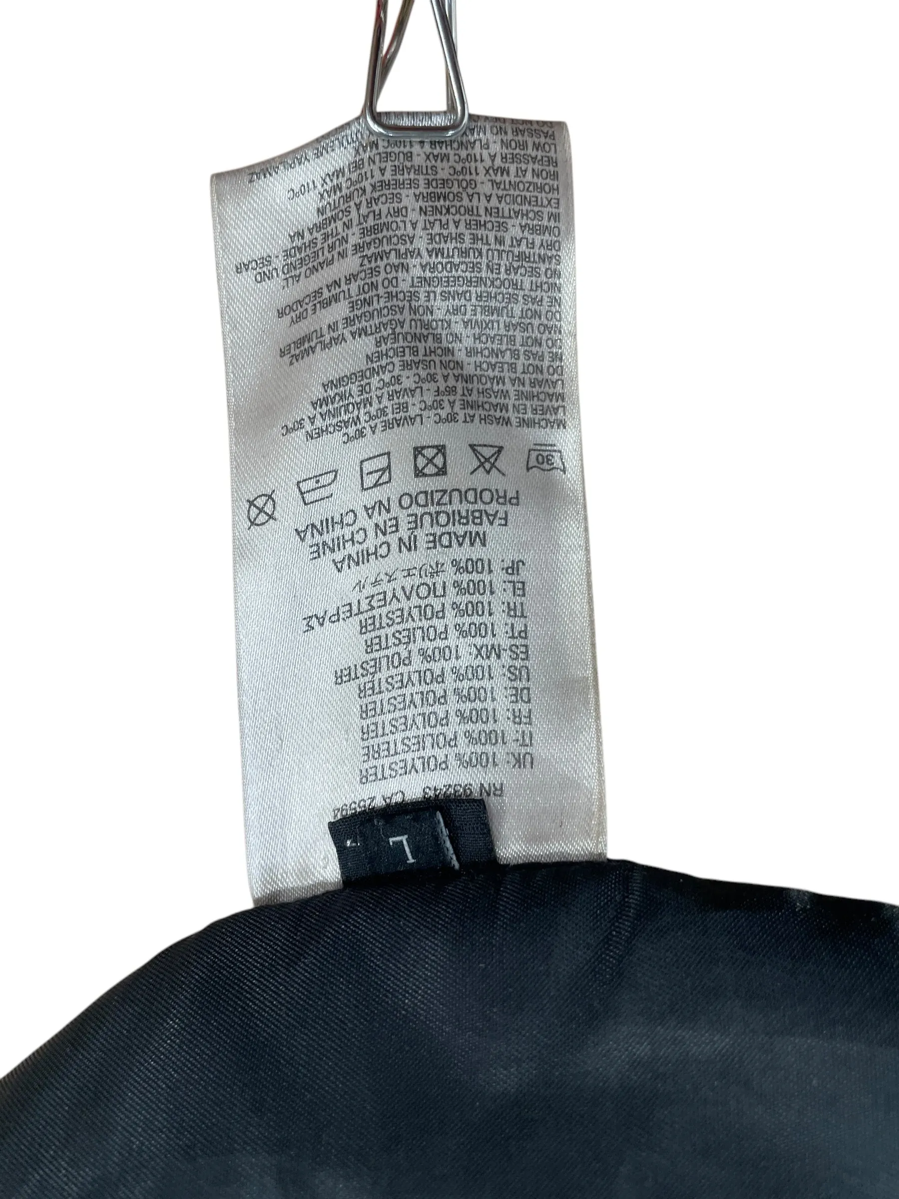 DIESEL/Coat/L/Polyester/BLK/