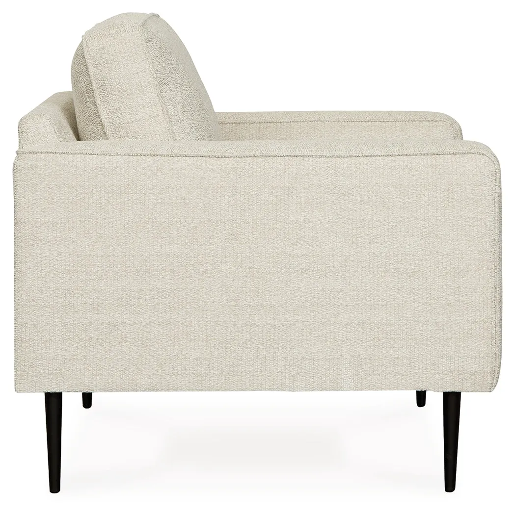 Hazela Chair and Ottoman in Sandstone