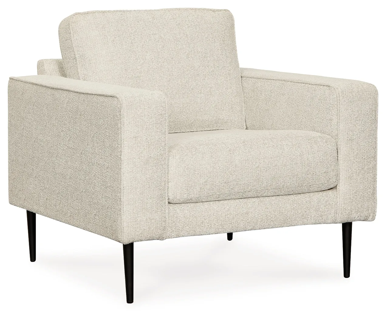 Hazela Chair and Ottoman in Sandstone