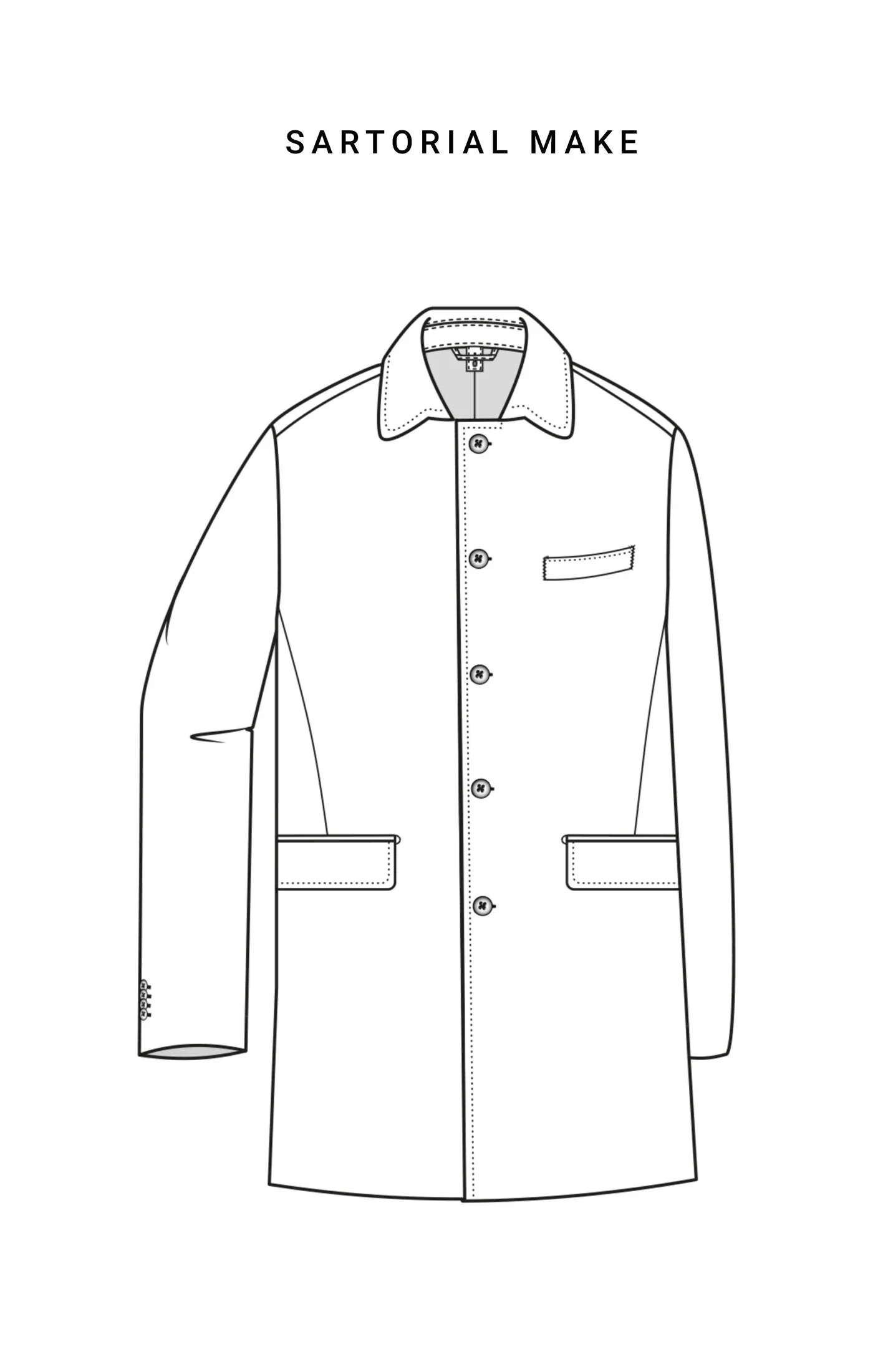 Olmetex Black Stretch Unconstructed Bonded Water-Repellent Windbreaker