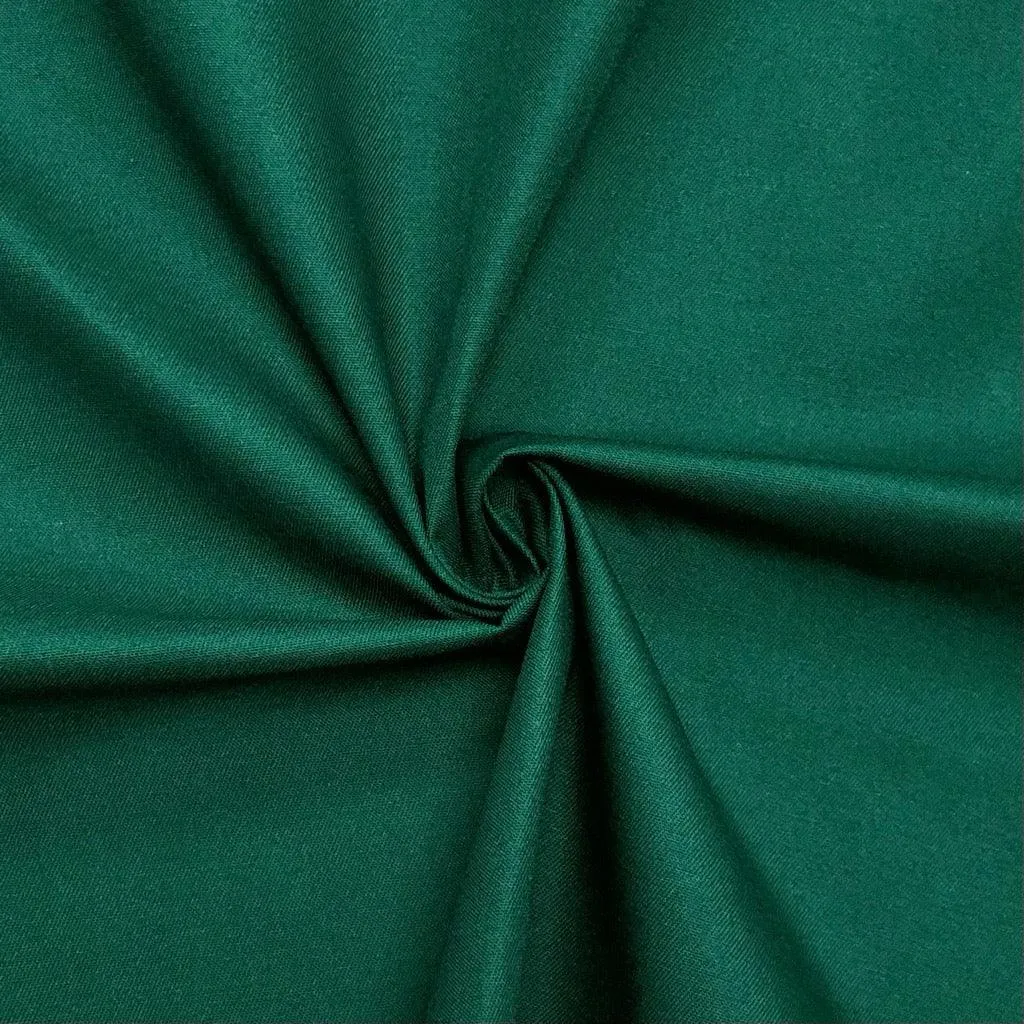Plain Polycotton Gabardine Twill Fabric - Full 30m Roll