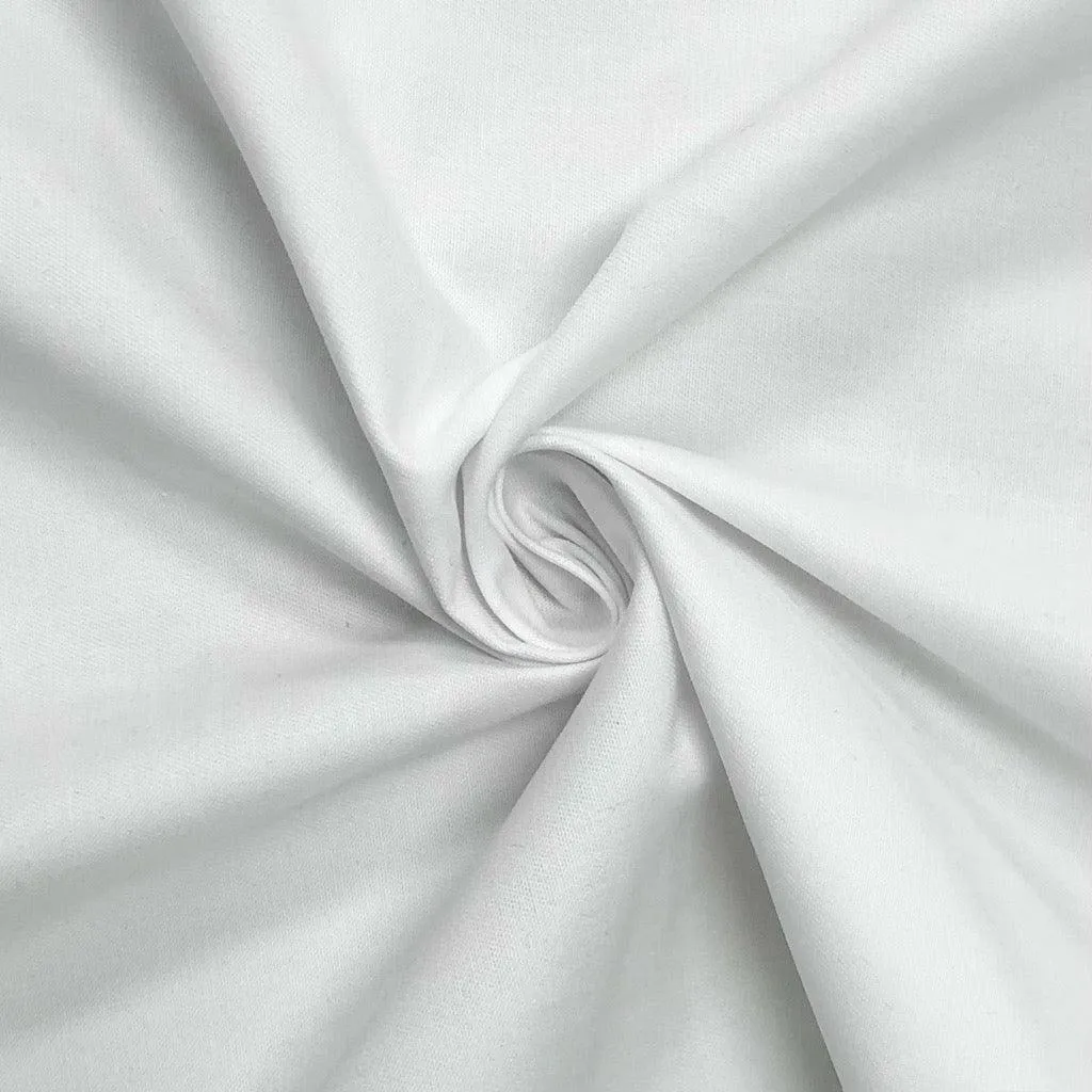Plain Polycotton Gabardine Twill Fabric - Full 30m Roll